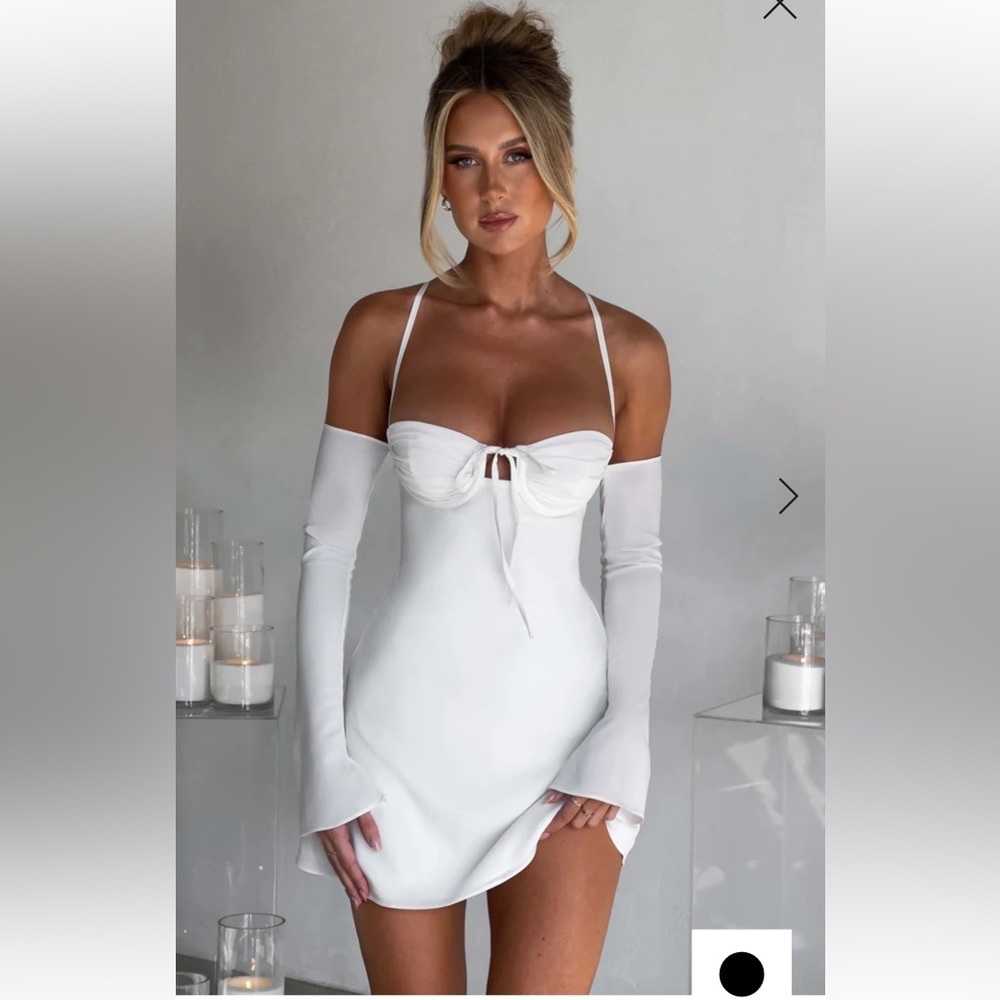 White mini dress from Babyboo Fashion